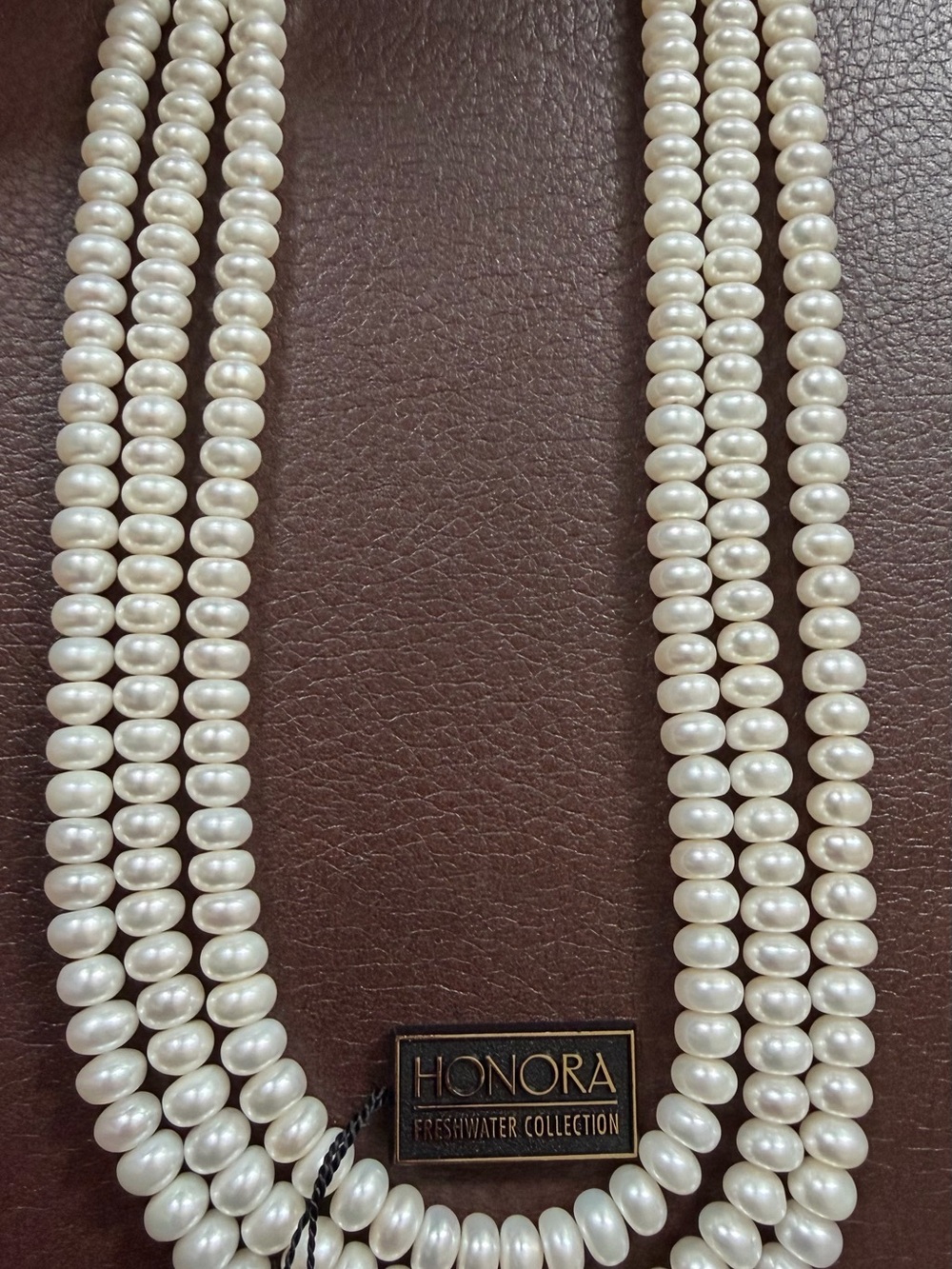 Honora Multi-Strand White Freshwater Pearl Necklace